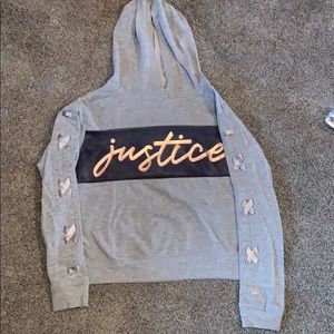 Justice sweatshirt